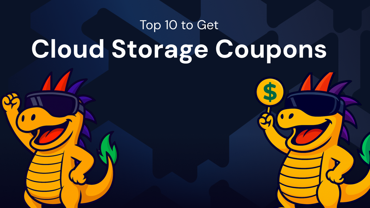 Top 10 to Get the Best cloud storage coupons This Month