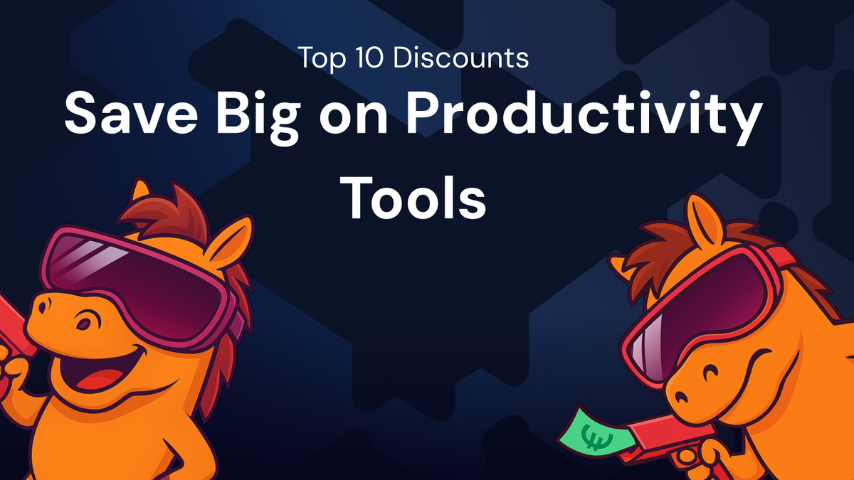 Top 10: Save Big on productivity tools Using discounts