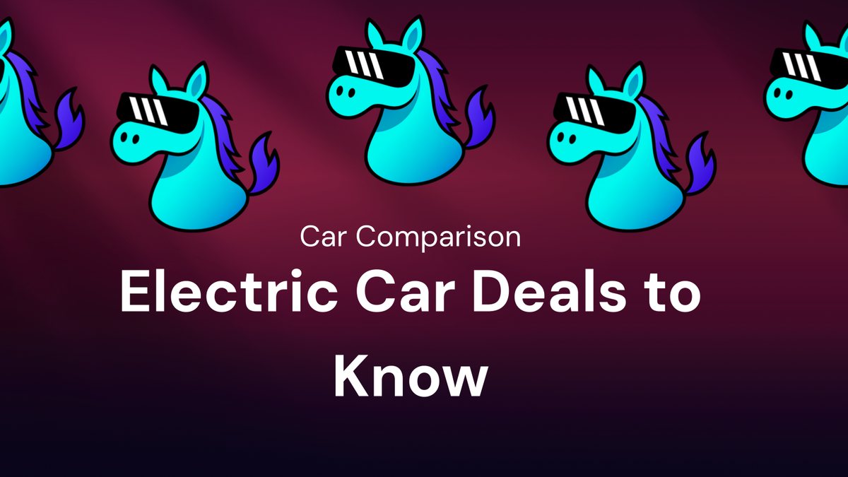 Comparison Every Shopper Should Know for electric cars deals