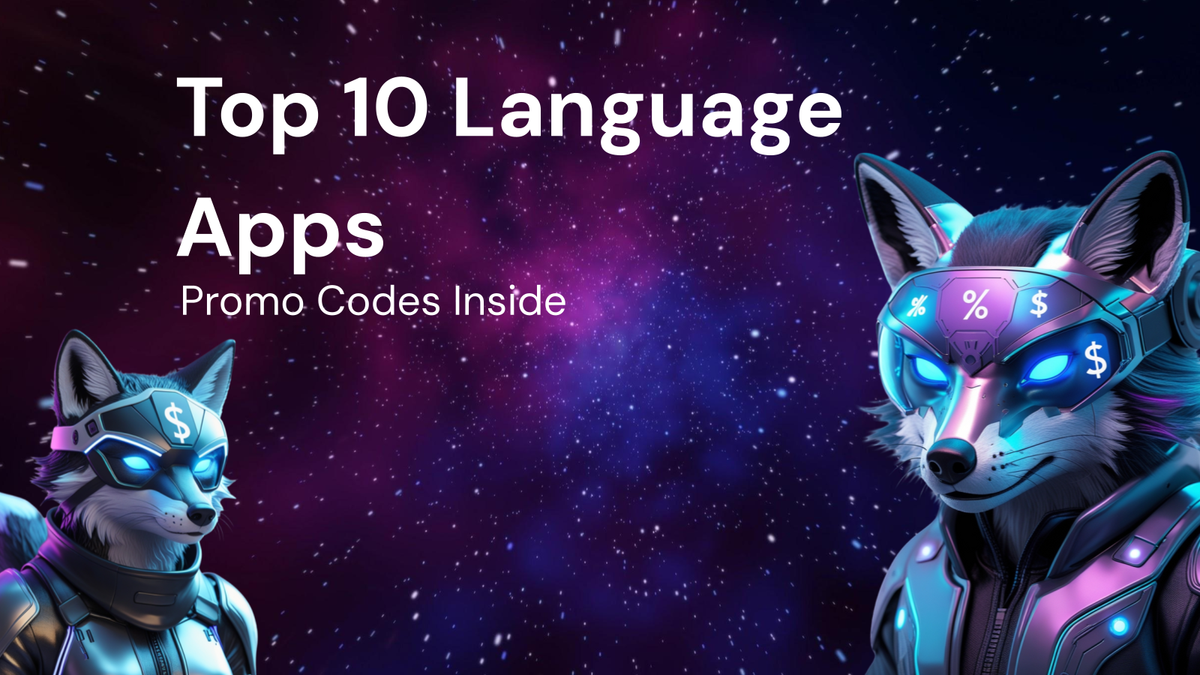 Top 10 to Get the Best language learning apps promo codes This Month