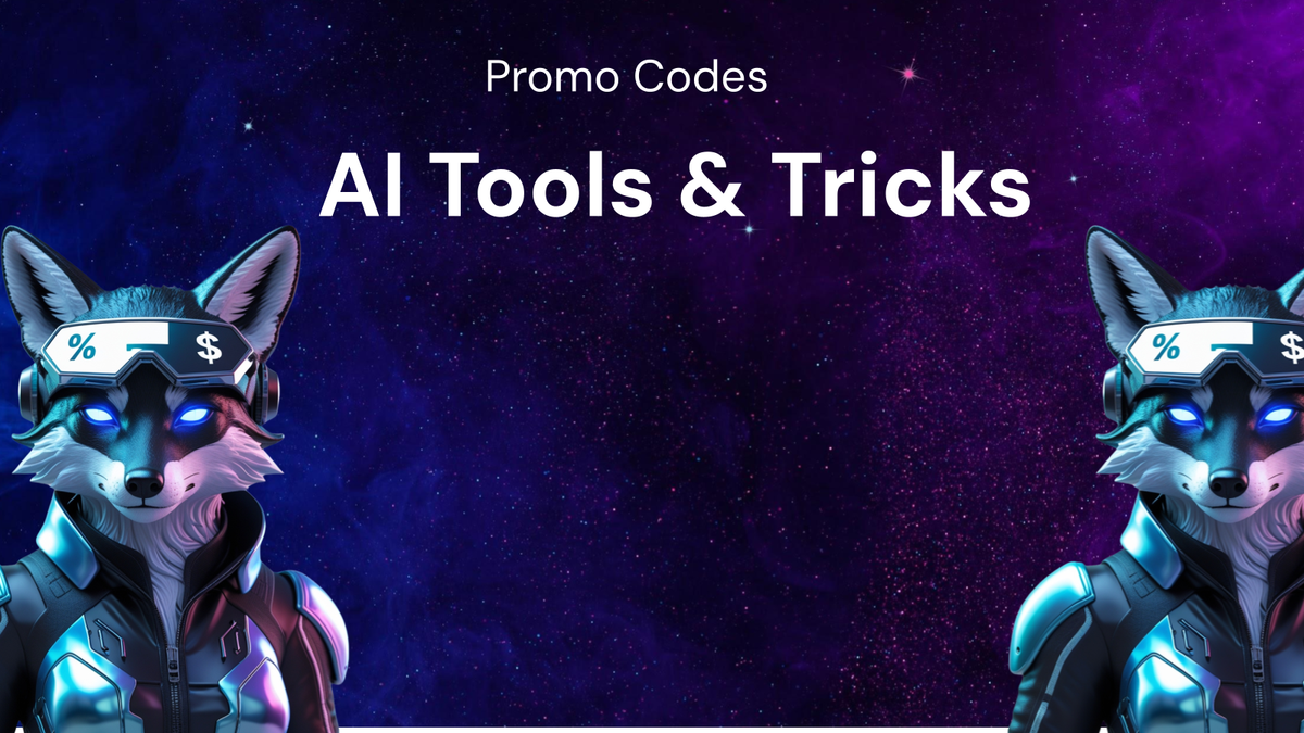 Tips & Tricks for AI tools with promo codes