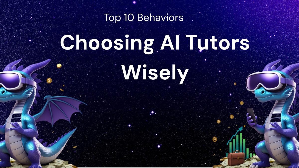 Top 10 Buyer Behaviors When Choosing AI Tutors