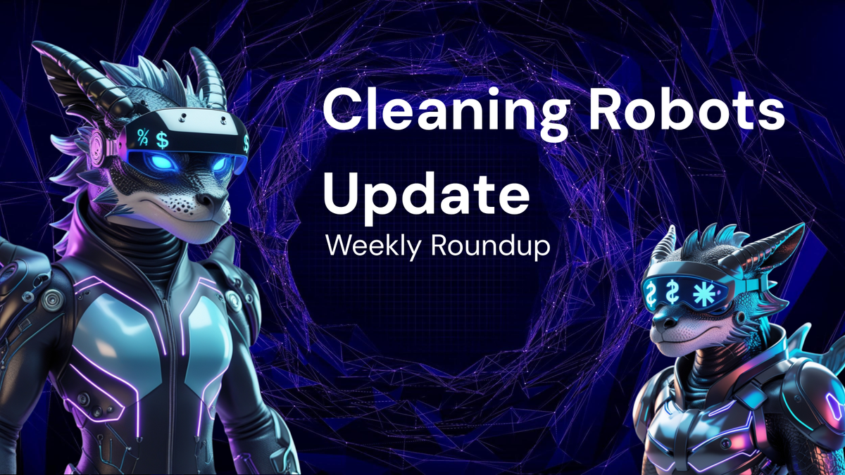 Weekly Roundup: Tracking Updates for Cleaning Robots