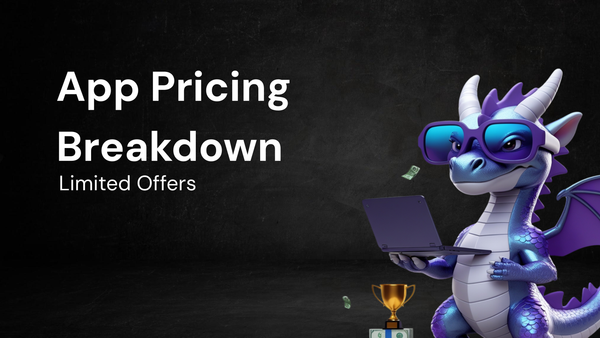 Pricing Breakdown for language learning apps with limited offers