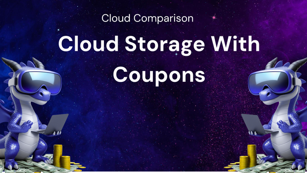 Comparison for cloud storage with coupons