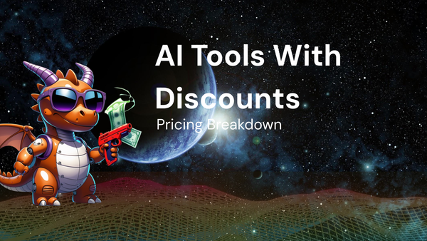Pricing Breakdown for AI tools with discounts