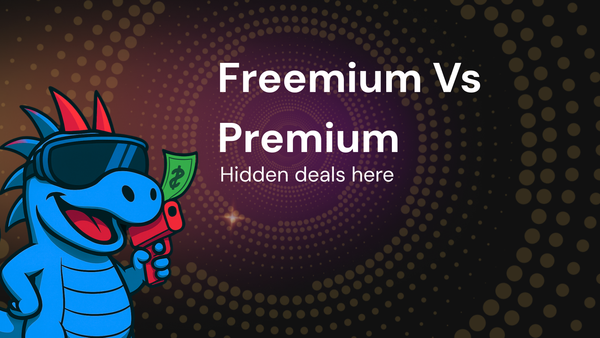 Freemium Vs Premium for fashion accessories with hidden deals