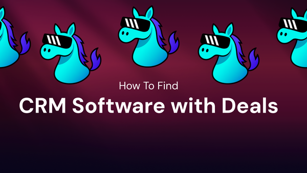 How To Find for CRM software with deals