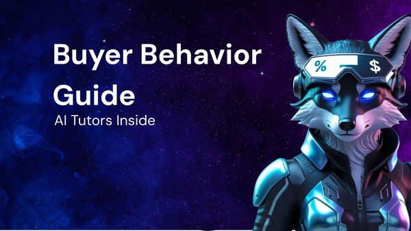 A Beginner's Guide to Buyer Behavior and AI Tutors