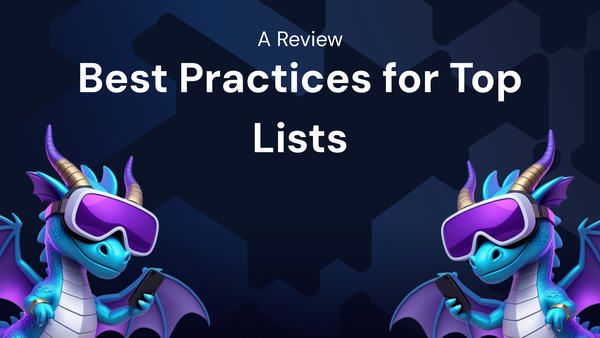 Best Practices for Top 10 Lists: A Review