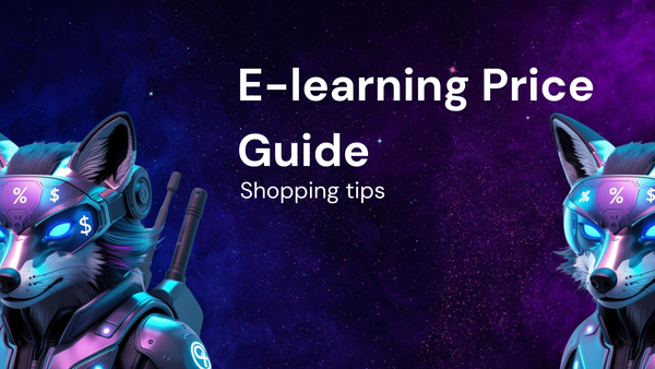 Pricing Breakdown for e-learning platforms with shopping tips