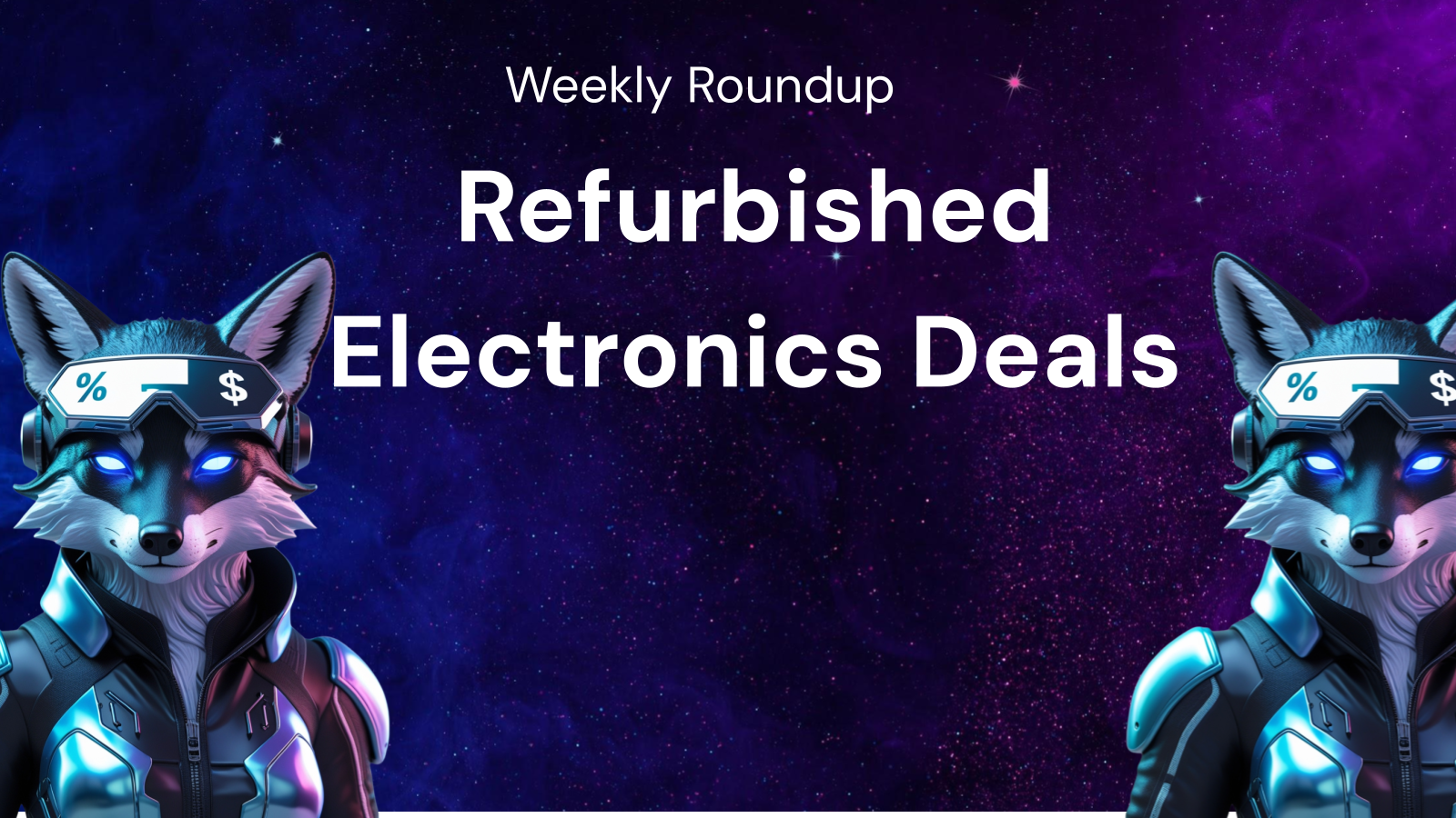 Weekly Roundup: Discover Hidden Offers on Refurbished Electronics
